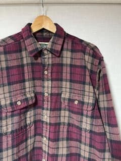 古着 チェックシャツ ヘビーネル アメカジ ストリート ユニセックス