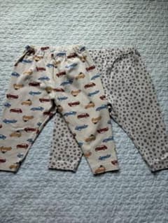 【UNIQLO】レギンス　80サイズ　2枚セットのサムネイル
