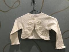 カーディガン ボレロ フォーマル 刺繍のお花のサムネイル