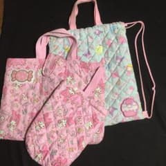 サンリオ 体操着入れ ナップサック マイメロ レッスンバッグ  シューズバッグのサムネイル