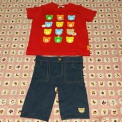 ネル様専用(*^^*)ミキハウスの上下セットのサムネイル