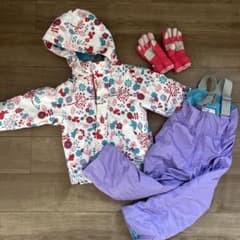 SUET byオンヨネ 子供用スキーウェア 上下セット 110のサムネイル