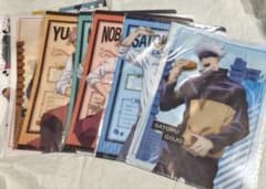 Jujutsu Kaisen clear file set (bundle): Gojo, Itadori, Fushiguro, Kugisaki
