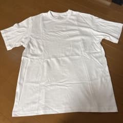 Lサイズ ホワイト Tシャツ 100%コットンのサムネイル
