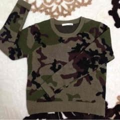 moussy カモフラ柄 ニットのサムネイル
