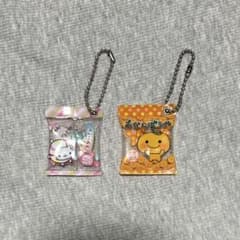 【希少】平成レトロ　サンエックス　にゃんにゃんにゃんこ　シャカシャカストラップ にゃんにゃんにゃんこ オレンジ ストラップ サンエックス レトロ