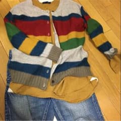 cube sugar風 カラフルカーディガンのサムネイル