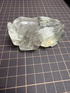 ガーデン水晶　貔貅　彫り物　置物のサムネイル