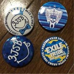 三代目 LIVE グッズ 缶バッチ セット 中古 今市 登坂 岩田 山下のサムネイル
