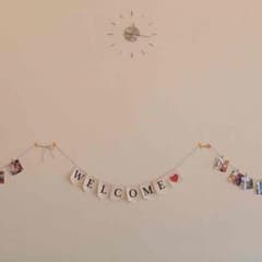 ウェディング ガーランド welcome thank youのサムネイル