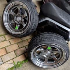ESSEX 19インチ アルミホイール タイヤセット中古 - メルカリ