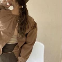 値下げ中　Amiur original 2way volume blouseのサムネイル
