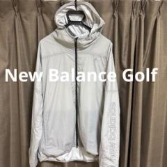 ニューバランスゴルフ　中綿ジャケット　ダブルジップ　サイズ7 美品 ニューバランスゴルフ 中綿ジャケット ダブルジップ サイズ7 美
