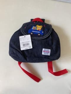 【じゃがりこ様専用】ミキハウス　デニム　リュックのサムネイル