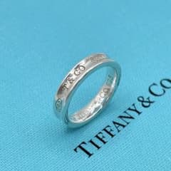 TIFFANY&Co. ティファニー 1837 ナローリング SV925 9号 TIFFANY&Co.（ティファニー） 9号 リング・指輪 1837 シルバー925
