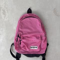 希少90s OUTDOOR ピンクメッシュリュック バックパック アウトドア 希少90s OUTDOOR ピンクメッシュリュック バックパック アウトドア