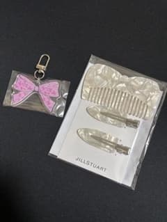 JILL STUART オリジナルヘアコーム&ヘアクリップ+リボンチャームのサムネイル