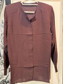 jasmi silk シルク100% シャツ・ブラウス カジュアル Fのサムネイル