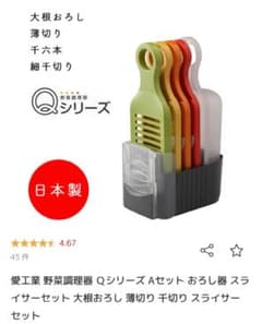 愛工業　スライサーセットのサムネイル