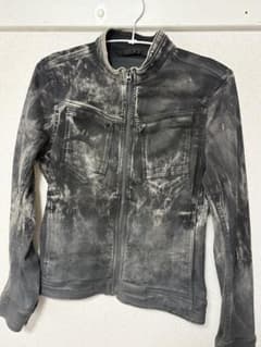 G-STAR RAW デニムジャケット ブラック ウォッシュ加工のサムネイル