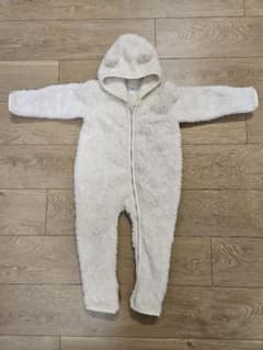 baby GAP ベビーアウター ボア ホワイトのサムネイル