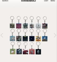 KingGnuCDJACKETACRYLICKEYCHAIN全17種コンプリート - メルカリ