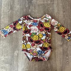 ヒスミニカラフルロンパース 70cmのサムネイル