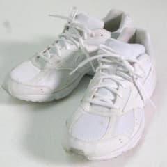 MIZUNO ミズノ 白 通学用ホワイト シューズ 靴 26.0のサムネイル