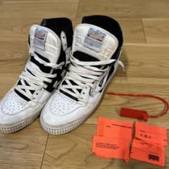 最終値下げ off-white オフホワイト スニーカー - メルカリ