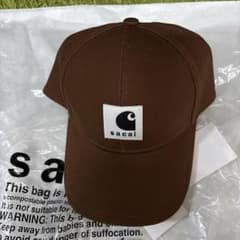 sacai x Carhartt WIP Duck Cap Dark Beige - メルカリ