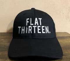 FLAT THIRTEEN 1st Logo Cap Souvenir cap - メルカリ