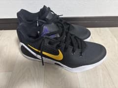 Nike Kobe ブラック/イエロー バスケットボールシューズ - メルカリ