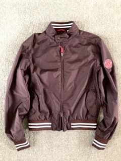 Polos ゴルフナイロンジャケットダークブラウン made in ITALYのサムネイル