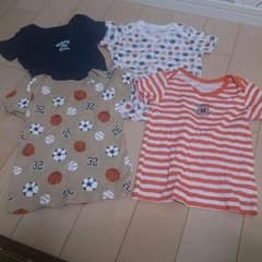90センチ半袖Tシャツ４枚セットのサムネイル
