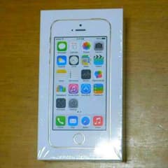 【未開封】docomo iPhone5s 16G ゴールド 未使用・新品のサムネイル