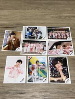 なにわ男子 道枝駿佑 公式写真 8枚セットのサムネイル