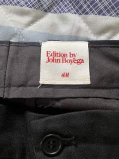 Edition by John Boyega ブラックチノパンのサムネイル
