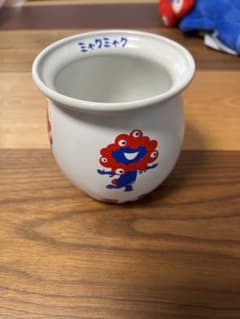空容器★ミャクミャクひっぱりだこ飯★ 陶器★掛け紙・輪ゴム付きのサムネイル