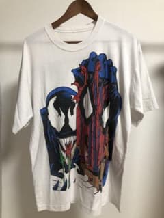 VENOM 스파이더맨 VINTAGE T셔츠 아메코미 베놈 영화