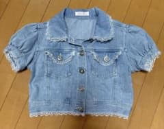 トゥララ レース付き Gジャン デニムジャケット - メルカリ