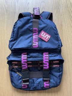 wmmw backpack【navy×pink logo】のサムネイル
