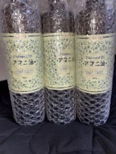 新品 3本セット アマニ油 360ml コールドプレス製法　健康　イタリア産のサムネイル