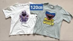 120㎝　キャットナップとハギーワギーのTシャツ2枚セットのサムネイル
