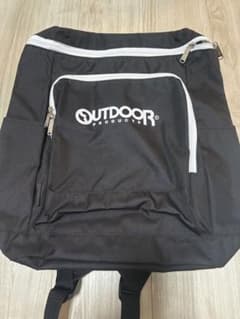 OUTDOOR PRODUCTS スクエアリュック ブラックのサムネイル
