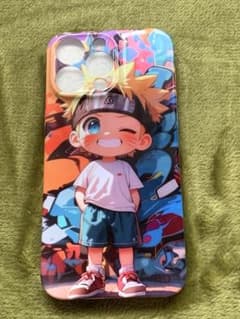 ナルト風アニメデザインiPhone15promaxソフトケースのサムネイル