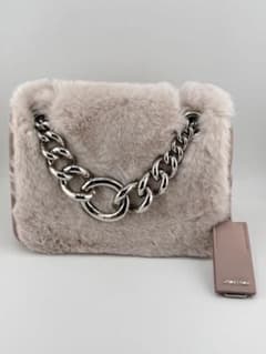 Miu Miu ラビットファー ショルダーバッグ 激レア チェーンバッグ 