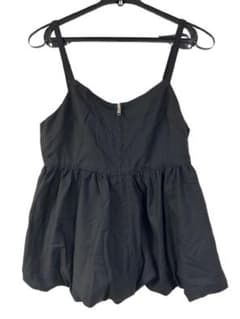 AZUL BY MOUSSY ビスチェ ブラック フロントジップキャミ　バルーンのサムネイル