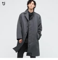 23AW　超美品　オーバーサイズパテッドコート　38 ユニクロ公式 | パデッドオーバーサイズステンカラーコート