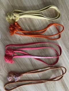 暖色系帯締め4本まとめ売りのサムネイル