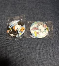 ハイキュー　ポートレート　缶バッジ　2点セット　影山飛雄　及川徹のサムネイル